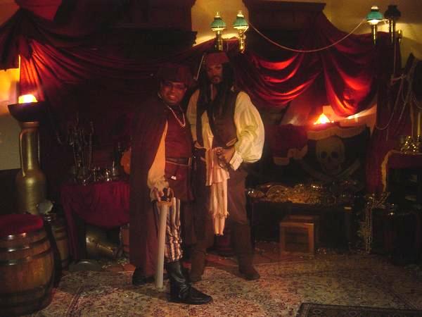 Me with Captain Jack Sparrow at Walt Disney World