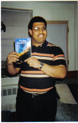 Me with my book, The Inter-Planetary War.
Available at www.lulu.com