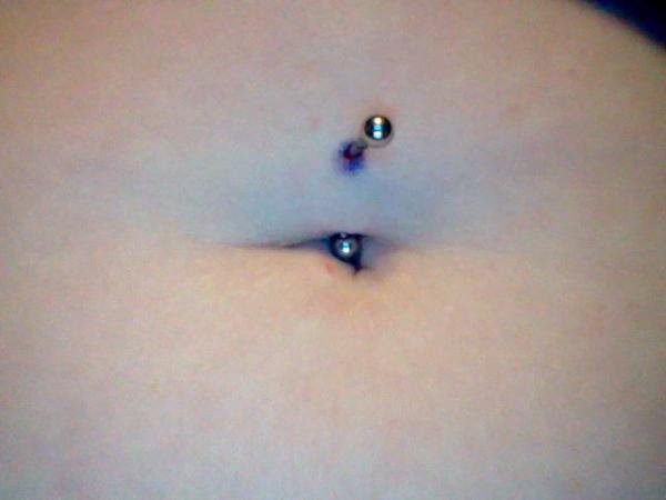 my belly button and belly button ring