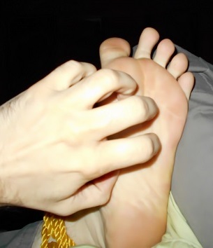 My feet are ticklish