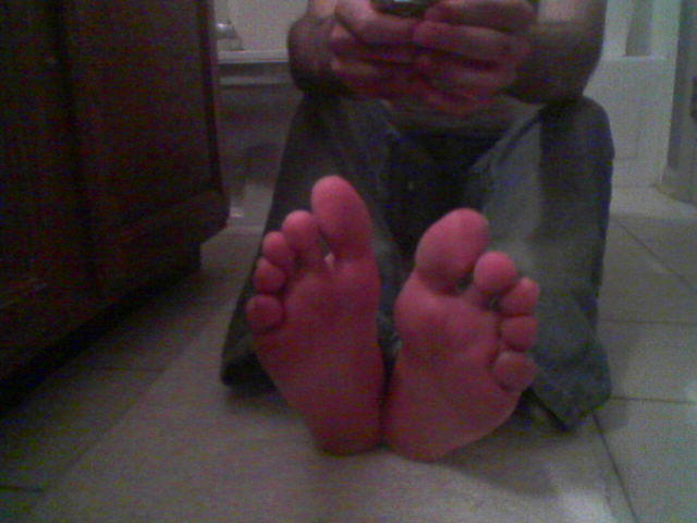 My ticklish feet