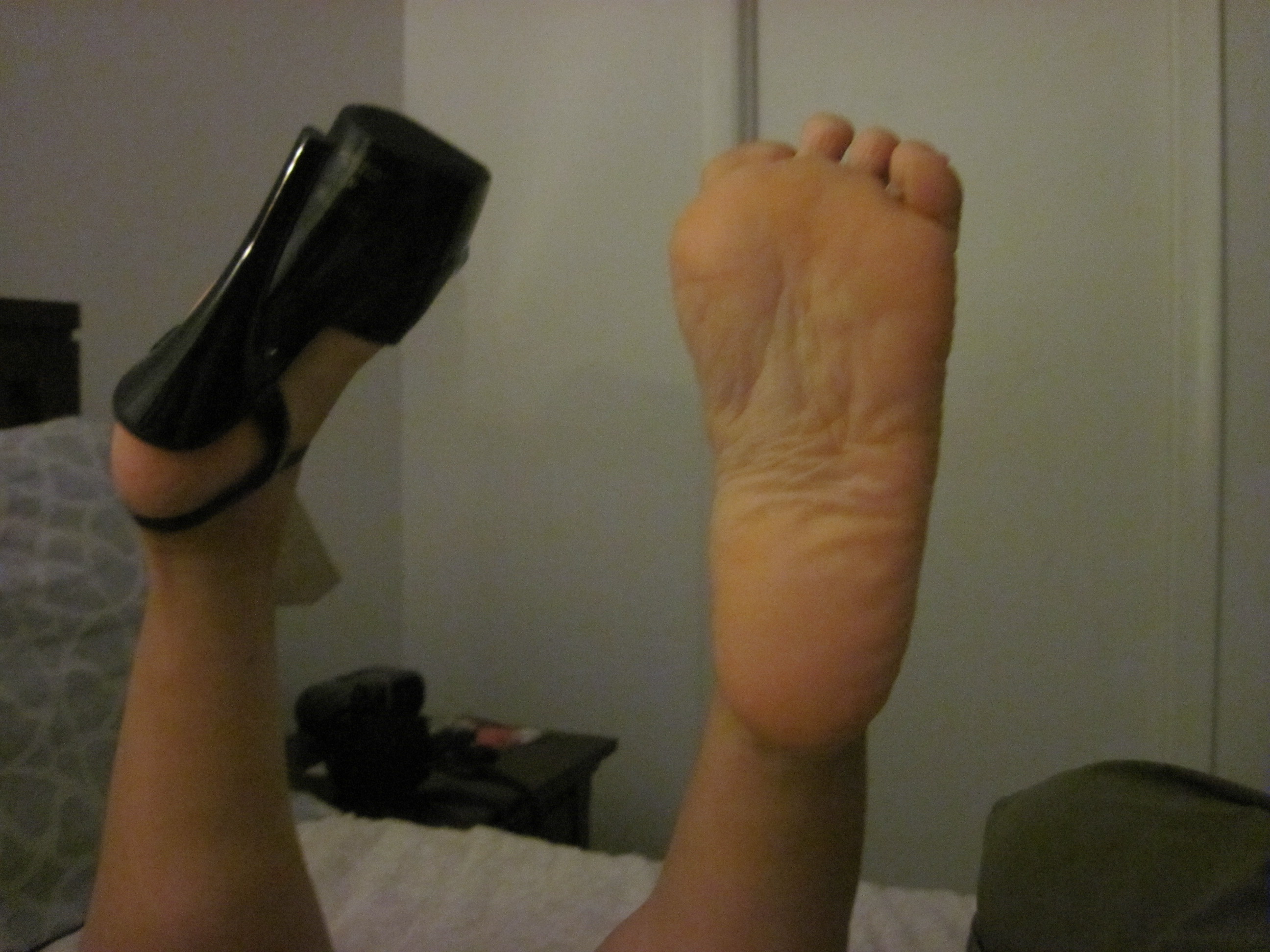 My wife's hot sole!