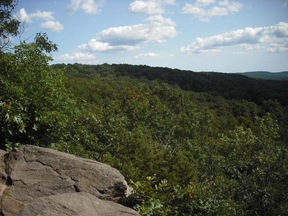 One more alternative view of the valley from the outlook in Devil's Hopyard