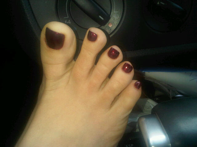 Purple Toes...