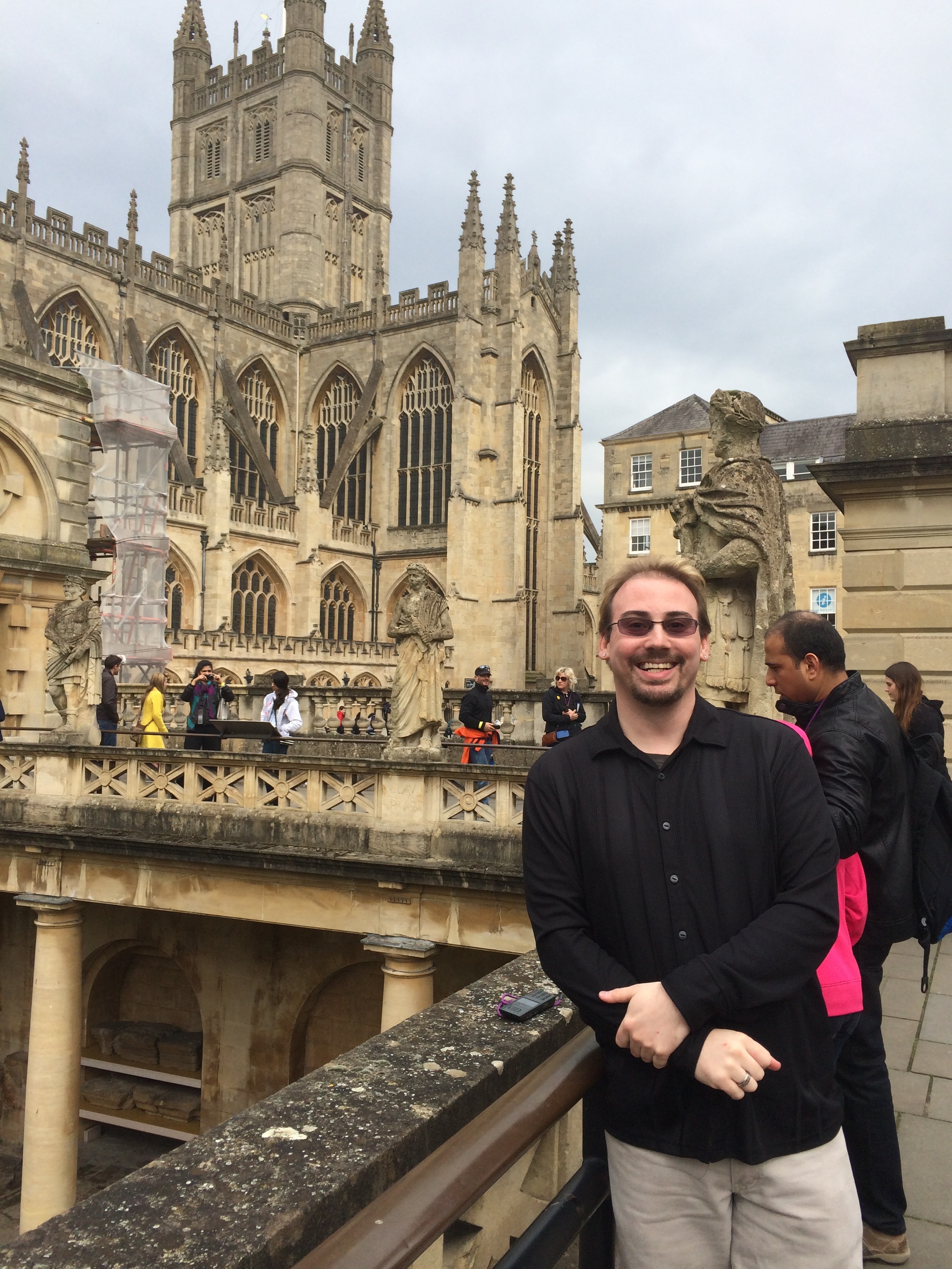 Romans Baths in Bath England