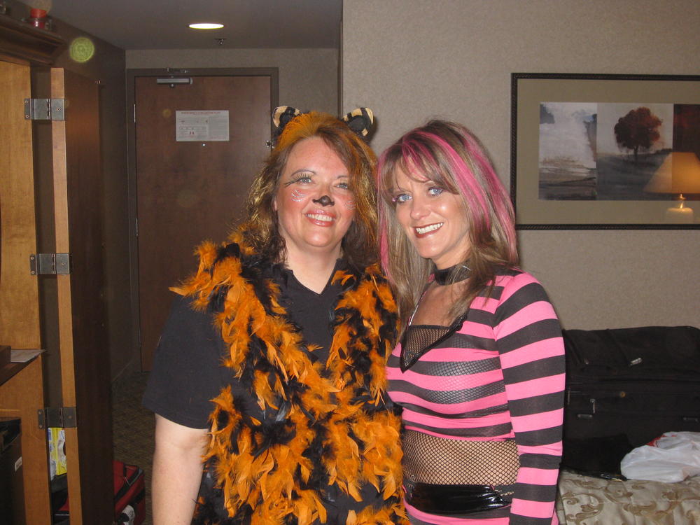 sultry and I at the 2007 halloween party