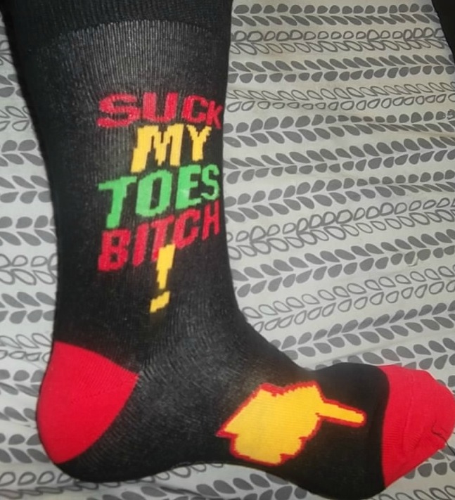 Umm.. you read my socks!