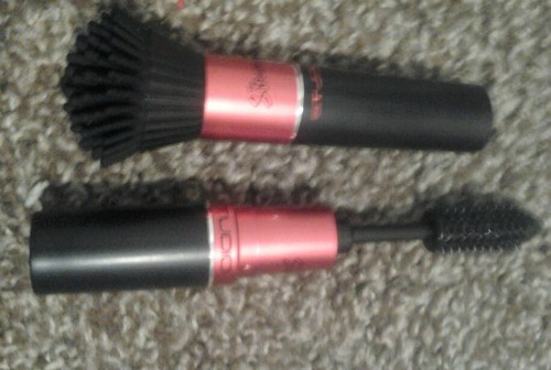 Vibrating Make Up Brush and Mascara Wand