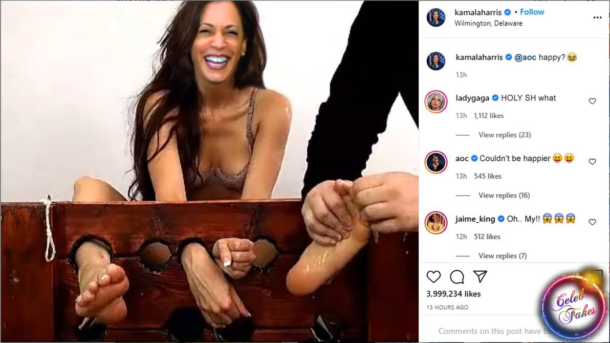 VP Kamala Harris Instagram Style Fake