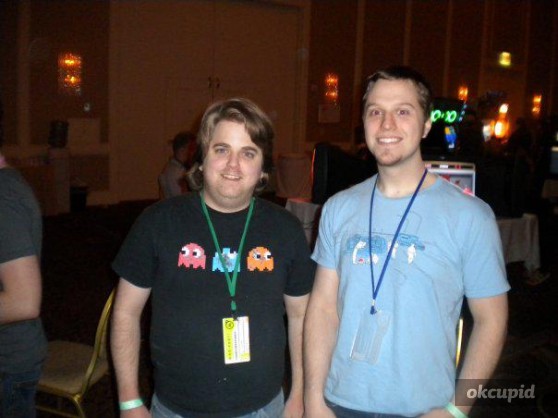 Years ago at Magfest VIII.  I'm standing with the Happy Video Game Nerd (HVGN).